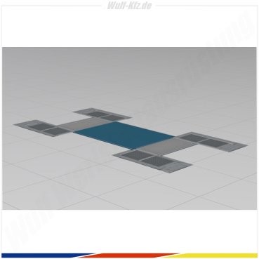 Preview: Herkules Karosseriehebebühne AirgoMatic Compact 2810
